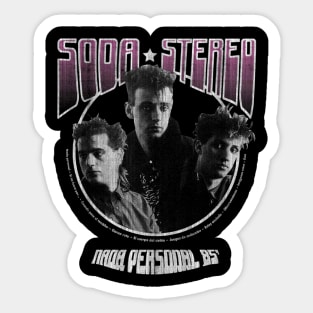 SODA STEREO BAND Sticker